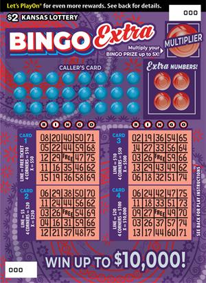 BINGO EXTRA Ticket Art