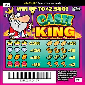CASH KING Ticket Art