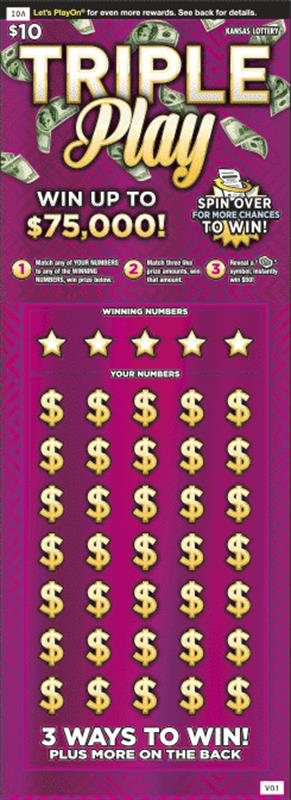 TRIPLE PLAY Ticket Art